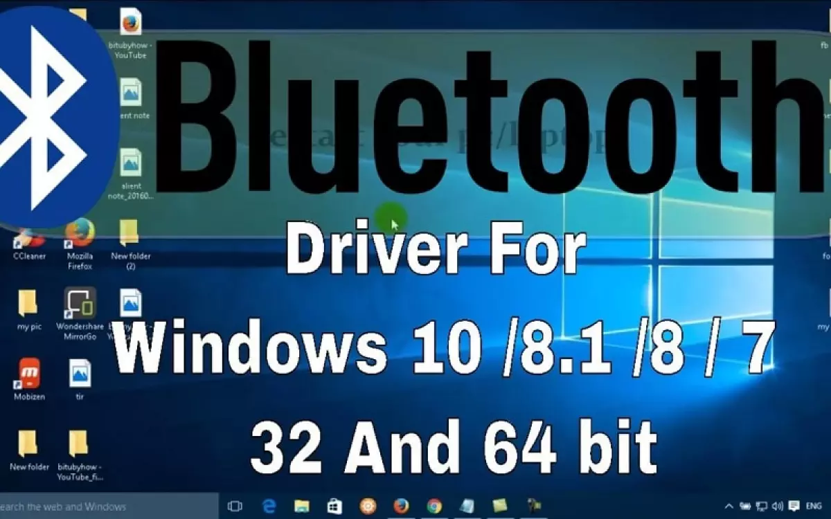 Hướng dẫn cách cài đặt Bluetooth cho laptop win 7 win 10