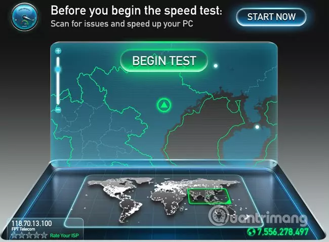 Kiểm tra tốc độ Internet