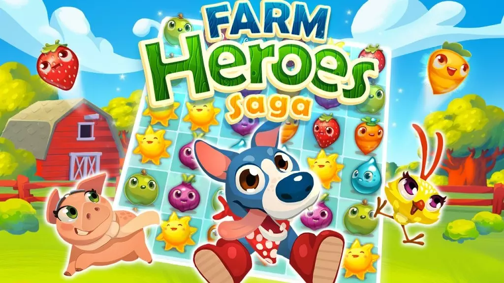 Game thu hoạch trái cây Farm Heroes Saga sẽ mang đến cho bạn những giây phút giải trí tuyệt vời