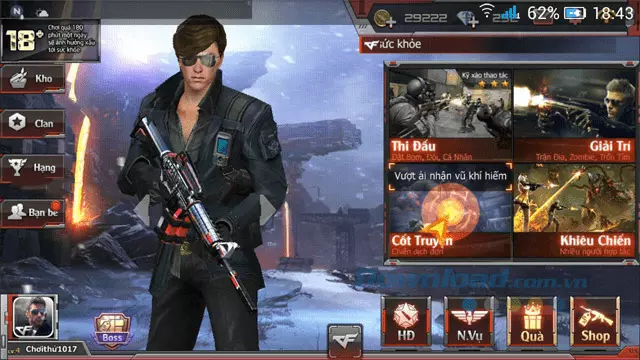 Game bắn súng android Crossfire Legends