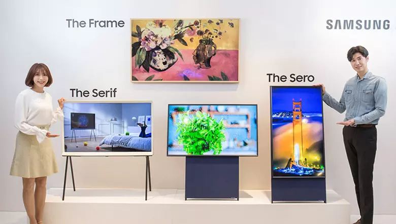 Nên mua tivi Samsung hay Sony nếu thích thiết kế độc đáo