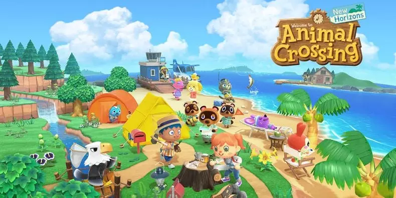 game làm vườn Animal Crossing New Horizons