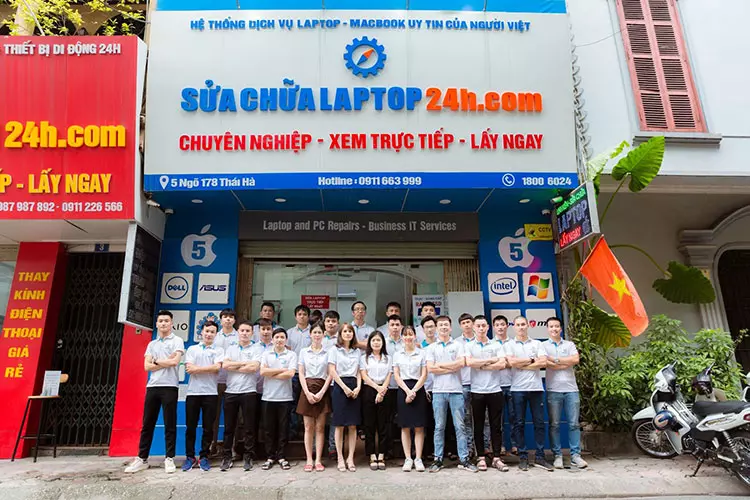 Đội ngũ nhân vân với tay nghề cao tại cơ sở số 5 ngõ 178 Thái Hà