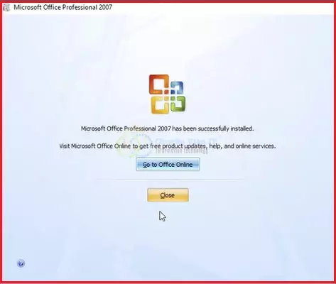 Hướng dẫn tải và cài đặt phần mềm Microsoft Office 2007