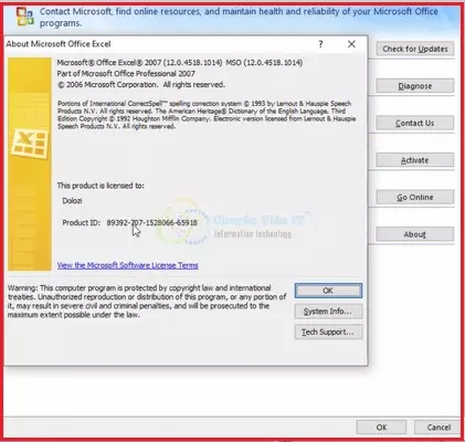 Hướng dẫn tải và cài đặt phần mềm Microsoft Office 2007