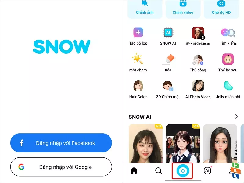 Ứng dụng SNOW - hình 3
