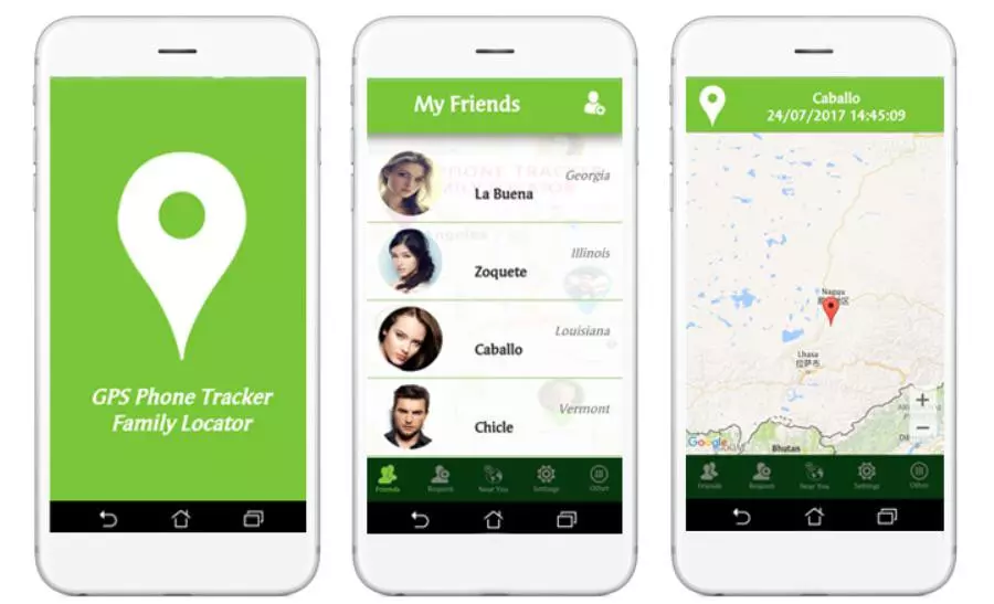 GPS Phone Tracker là ứng dụng miễn phí